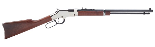 HENRY GOLDEN BOY SILVER .22 MAGNUM 12RD 20.5IN BARREL H004SM - 556 Black Friday Promotion